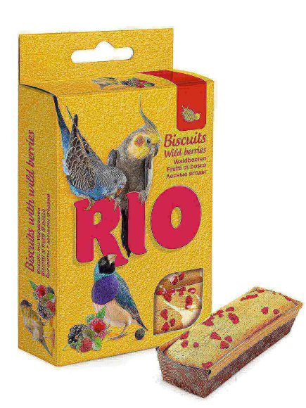 Бисквиты RIO для птиц с лесными ягодами