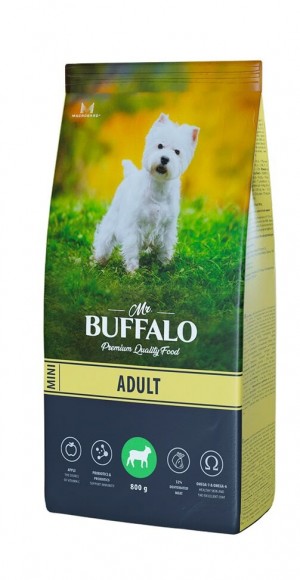Корм Mr.Buffalo Adult Mini для взрослых собак мелких пород (ягненок)