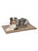 Лежанка MidWest Micro Terry для собак и кошек плюшевая 103х68 см серо-коричневая
