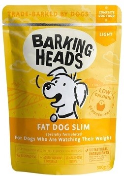 Паучи Barking Heads Fat Dog Slim худеющий толстячок для собак с избыточным весом 10 шт.