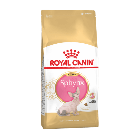 Корм Royal Canin Kitten Sphynx для котят породы сфинкс