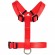 Шлейка для собак Hunter Smart Ecco Sport S (30-45 / 33-54 см) нейлон красная