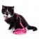 Шлейка для кошек Hunter by Laura нейлон розовая