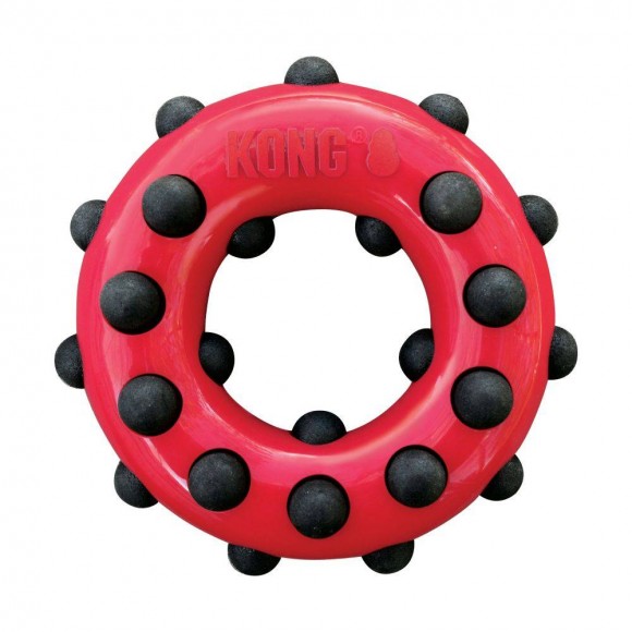 Игрушка для собак Kong Dotz кольцо малое 9 см