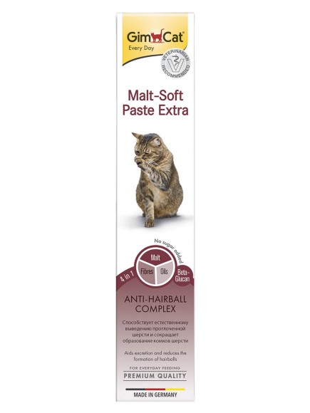 Паста GimCat Malt-Soft Paste Extra для кошек