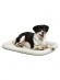 Лежанка MidWest Pet Bed для собак и кошек флисовая 60х45 см белая