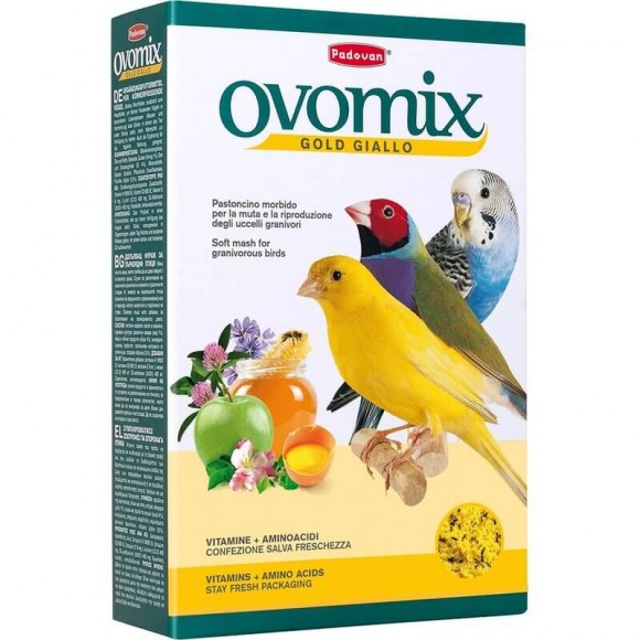 Корм Padovan OVOMIX GOLD giallo комплексный яичный для птенцов