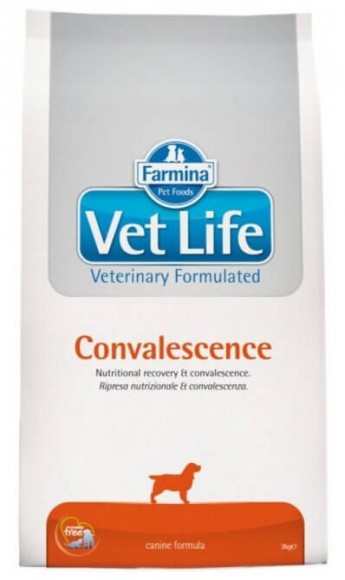 Корм Farmina Vet Life Convalescenc для собак в период выздоровления.